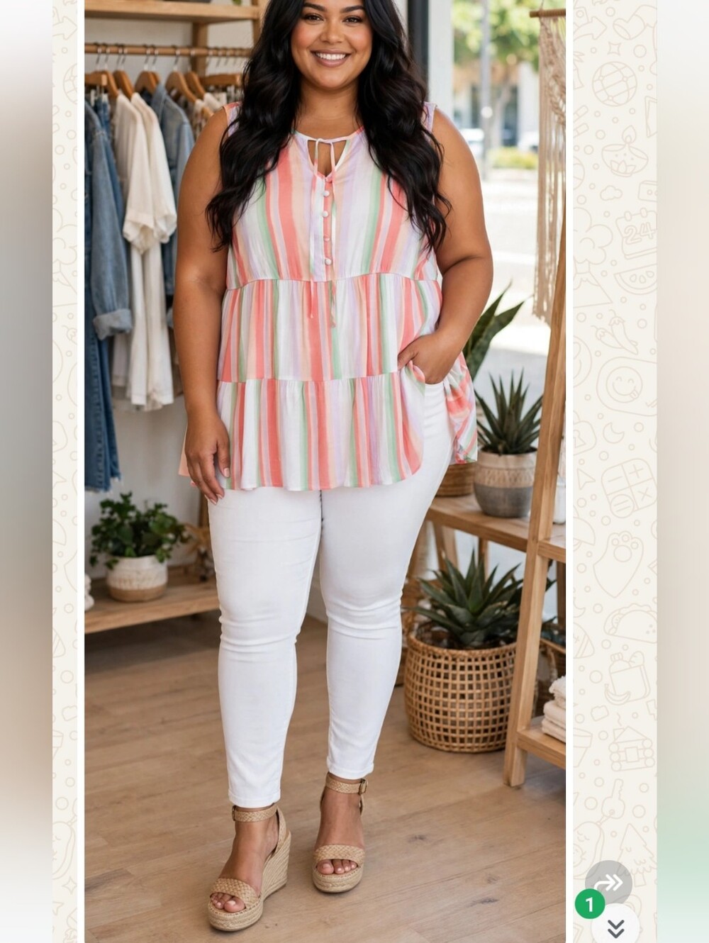 Plus Size Top - Picture 13 of 14